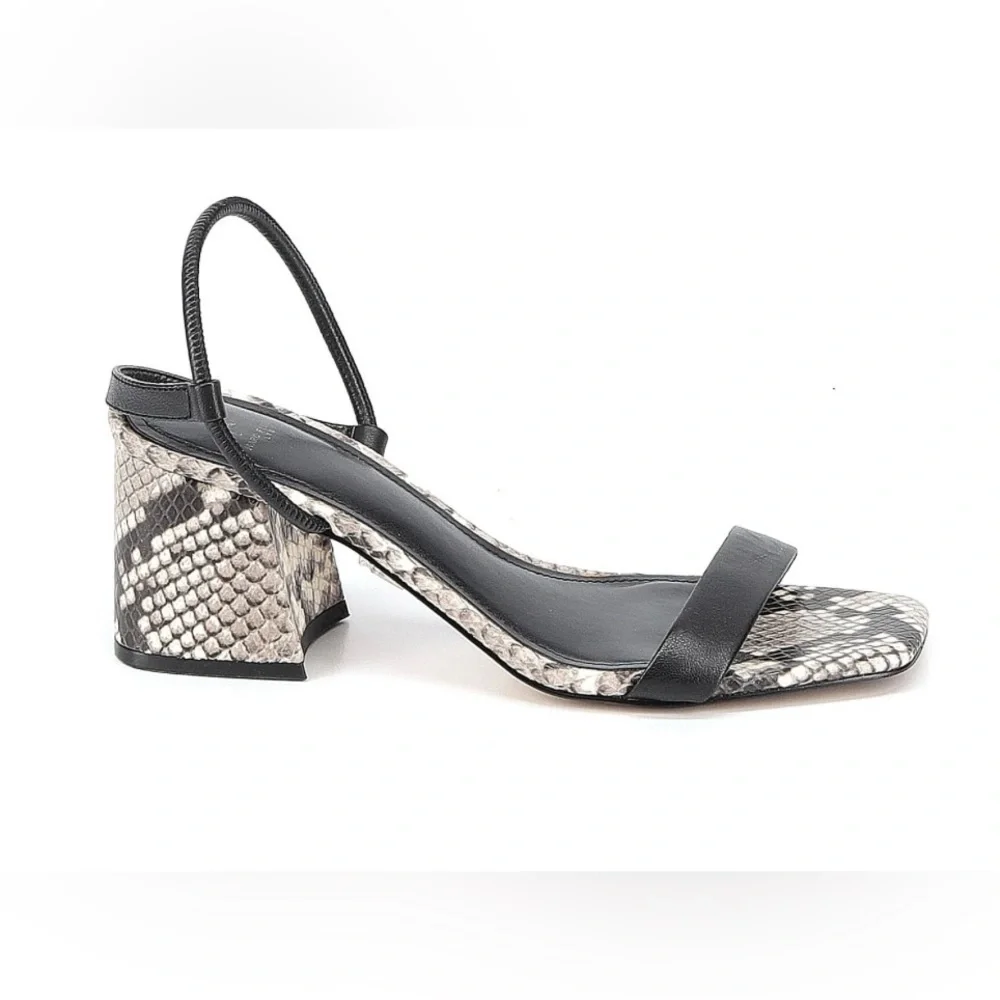 Marc Fisher reptile print sandals - Picture 1 of 11